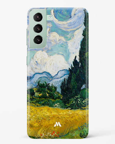 Wheat Field with Cypresses [Van Gogh] Hard Case Phone Cover (Samsung)