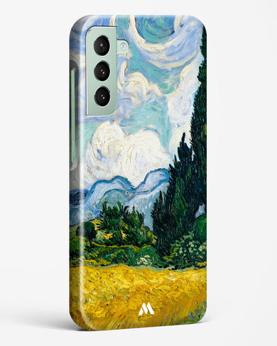 Wheat Field with Cypresses [Van Gogh] Hard Case Phone Cover (Samsung)