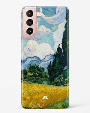 Wheat Field with Cypresses [Van Gogh] Hard Case Phone Cover (Samsung)