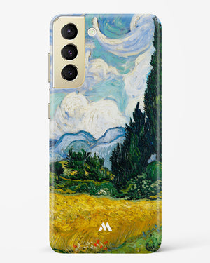 Wheat Field with Cypresses [Van Gogh] Hard Case Phone Cover-(Samsung)