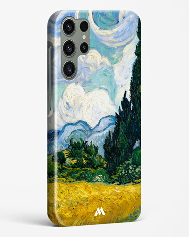 Wheat Field with Cypresses [Van Gogh] Hard Case Phone Cover-(Samsung)