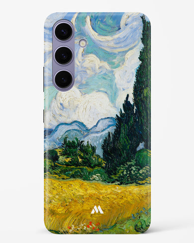 Wheat Field with Cypresses [Van Gogh] Hard Case Phone Cover-(Samsung)