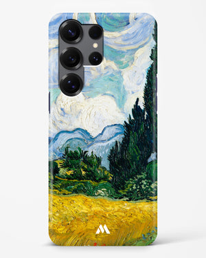Wheat Field with Cypresses [Van Gogh] Hard Case Phone Cover (Samsung)