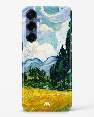 Wheat Field with Cypresses [Van Gogh] Hard Case Phone Cover (Samsung)
