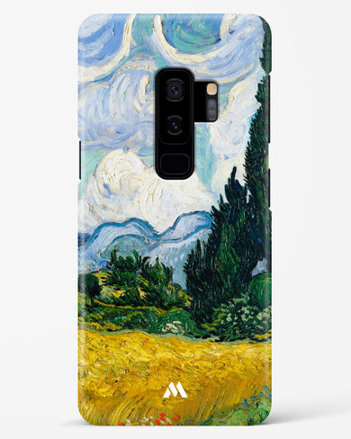 Wheat Field with Cypresses [Van Gogh] Hard Case Phone Cover (Samsung)