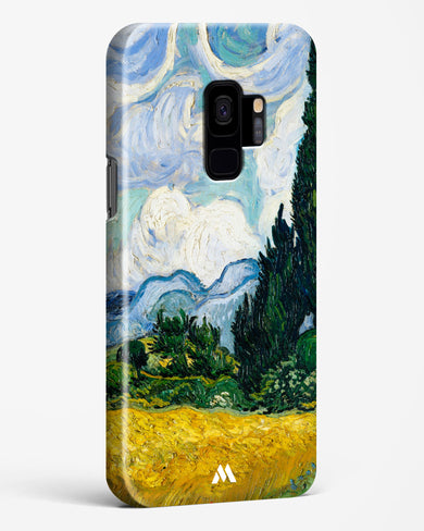 Wheat Field with Cypresses [Van Gogh] Hard Case Phone Cover (Samsung)