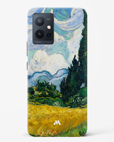 Wheat Field with Cypresses [Van Gogh] Hard Case Phone Cover-(Vivo)