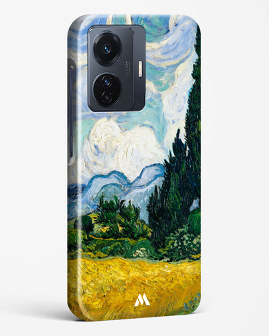 Wheat Field with Cypresses [Van Gogh] Hard Case Phone Cover-(Vivo)