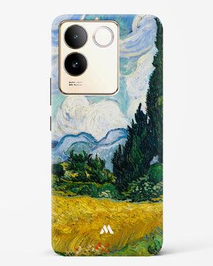 Wheat Field with Cypresses [Van Gogh] Hard Case Phone Cover (Vivo)