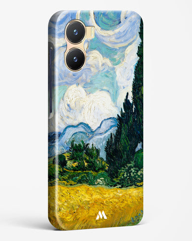 Wheat Field with Cypresses [Van Gogh] Hard Case Phone Cover-(Vivo)