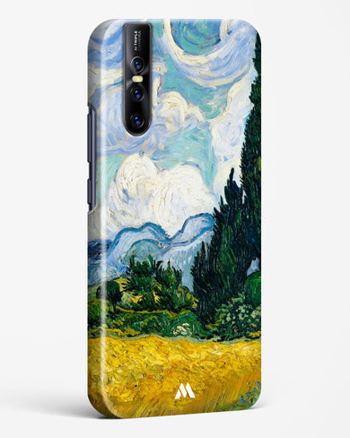 Wheat Field with Cypresses [Van Gogh] Hard Case Phone Cover-(Vivo)