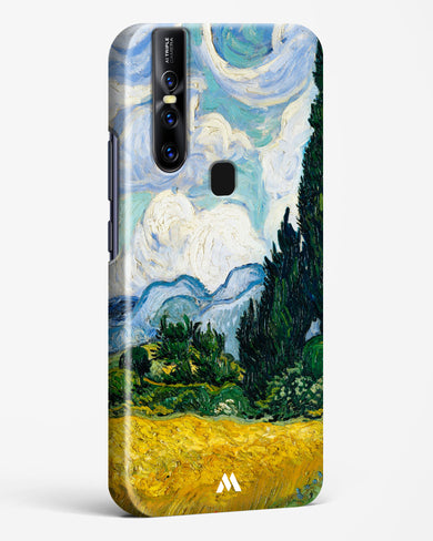 Wheat Field with Cypresses [Van Gogh] Hard Case Phone Cover-(Vivo)