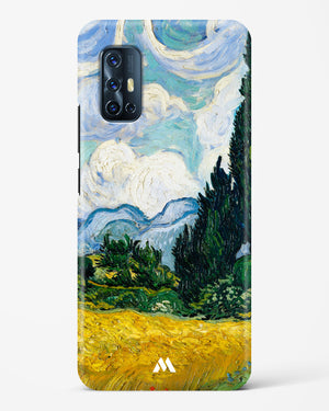 Wheat Field with Cypresses [Van Gogh] Hard Case Phone Cover (Vivo)