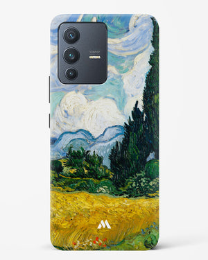 Wheat Field with Cypresses [Van Gogh] Hard Case Phone Cover (Vivo)
