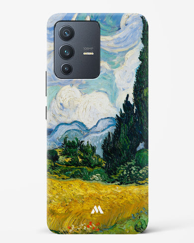 Wheat Field with Cypresses [Van Gogh] Hard Case Phone Cover-(Vivo)