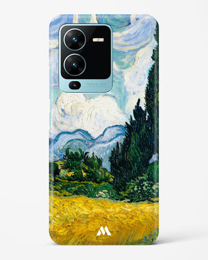 Wheat Field with Cypresses [Van Gogh] Hard Case Phone Cover-(Vivo)