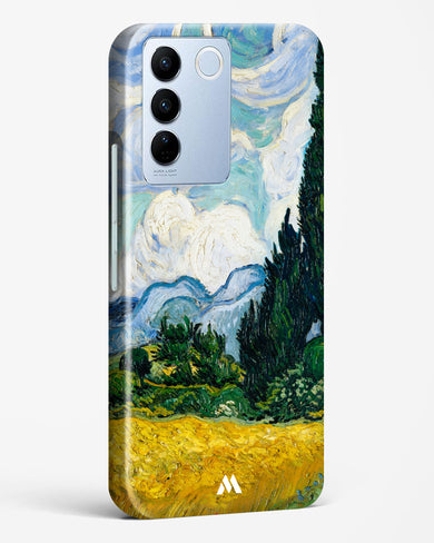 Wheat Field with Cypresses [Van Gogh] Hard Case Phone Cover-(Vivo)