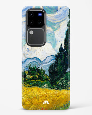Wheat Field with Cypresses [Van Gogh] Hard Case Phone Cover (Vivo)