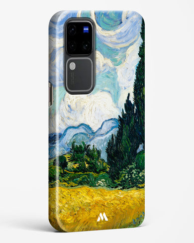 Wheat Field with Cypresses [Van Gogh] Hard Case Phone Cover (Vivo)