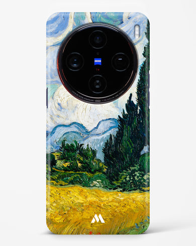 Wheat Field with Cypresses [Van Gogh] Hard Case Phone Cover (Vivo)