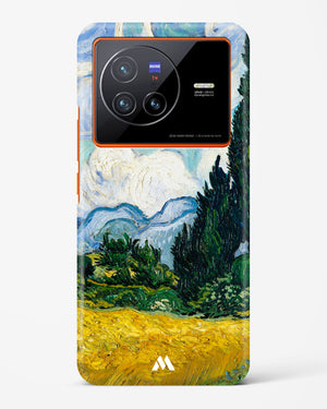 Wheat Field with Cypresses [Van Gogh] Hard Case Phone Cover-(Vivo)