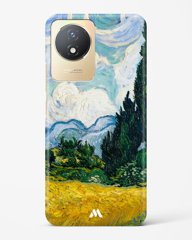 Wheat Field with Cypresses [Van Gogh] Hard Case Phone Cover-(Vivo)