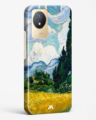 Wheat Field with Cypresses [Van Gogh] Hard Case Phone Cover-(Vivo)