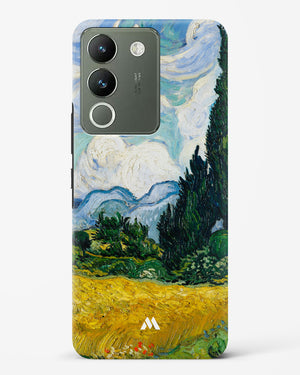 Wheat Field with Cypresses [Van Gogh] Hard Case Phone Cover-(Vivo)