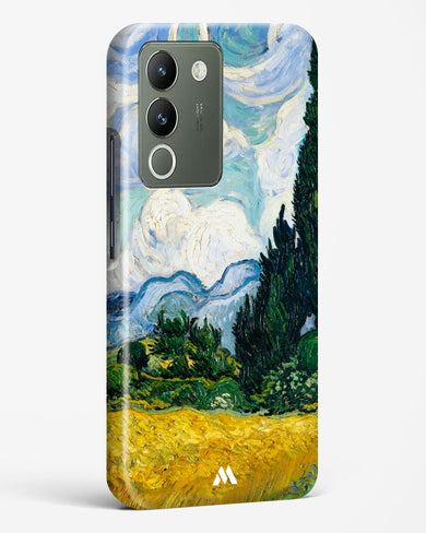 Wheat Field with Cypresses [Van Gogh] Hard Case Phone Cover-(Vivo)