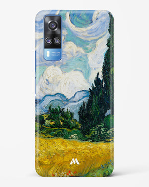 Wheat Field with Cypresses [Van Gogh] Hard Case Phone Cover-(Vivo)