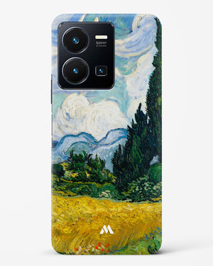 Wheat Field with Cypresses [Van Gogh] Hard Case Phone Cover-(Vivo)