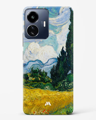 Wheat Field with Cypresses [Van Gogh] Hard Case Phone Cover-(Vivo)