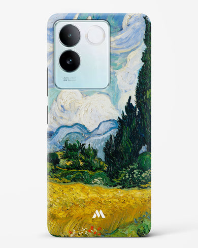 Wheat Field with Cypresses [Van Gogh] Hard Case Phone Cover (Vivo)