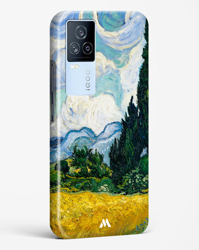 Wheat Field with Cypresses [Van Gogh] Hard Case Phone Cover (Vivo)
