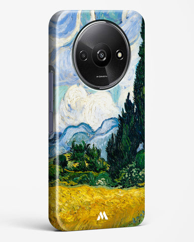 Wheat Field with Cypresses [Van Gogh] Hard Case Phone Cover (Xiaomi)