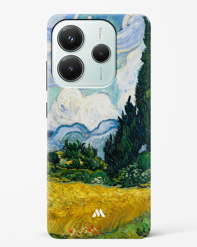 Wheat Field with Cypresses [Van Gogh] Hard Case Phone Cover (Xiaomi)