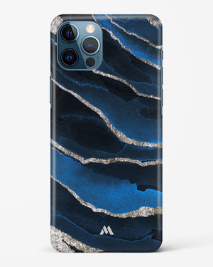 Shimmering Sands Blue Marble Hard Case Phone Cover (Apple)