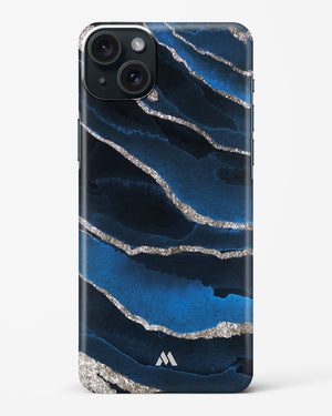 Shimmering Sands Blue Marble Hard Case Phone Cover (Apple)