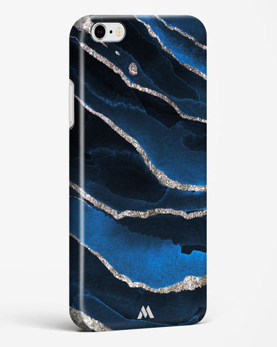 Shimmering Sands Blue Marble Hard Case Phone Cover (Apple)
