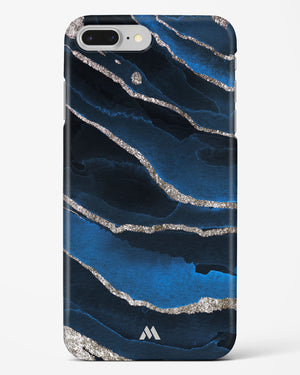 Shimmering Sands Blue Marble Hard Case Phone Cover (Apple)