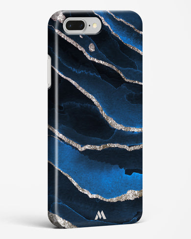 Shimmering Sands Blue Marble Hard Case Phone Cover (Apple)