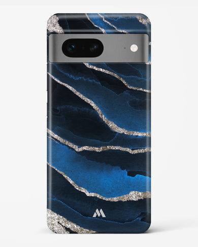 Shimmering Sands Blue Marble Hard Case Phone Cover (Google)