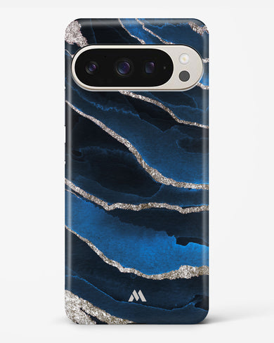 Shimmering Sands Blue Marble Hard Case Phone Cover (Google)