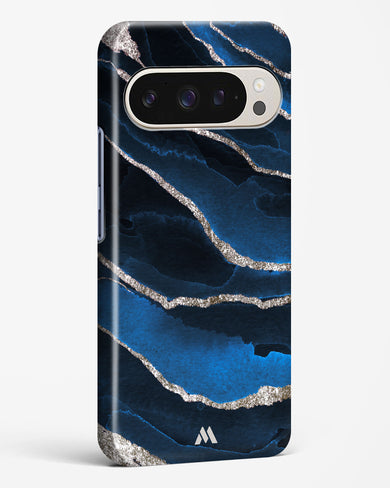 Shimmering Sands Blue Marble Hard Case Phone Cover (Google)