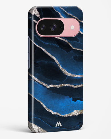 Shimmering Sands Blue Marble Hard Case Phone Cover (Google)