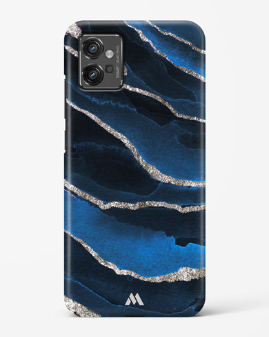 Shimmering Sands Blue Marble Hard Case Phone Cover (Motorola)