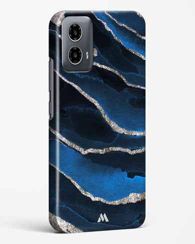 Shimmering Sands Blue Marble Hard Case Phone Cover (Motorola)