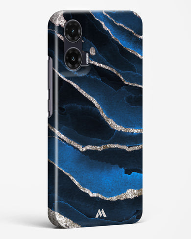 Shimmering Sands Blue Marble Hard Case Phone Cover (Motorola)