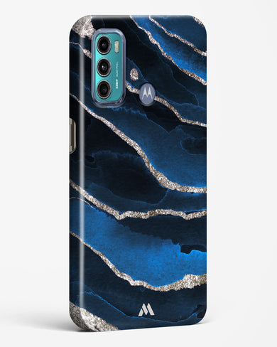 Shimmering Sands Blue Marble Hard Case Phone Cover (Motorola)