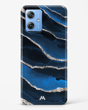 Shimmering Sands Blue Marble Hard Case Phone Cover (Motorola)